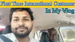 First Time International Customer In My Vlog😱! Mumbai Local Duty Vlog! #international #customer #fyp