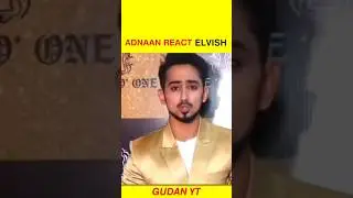 ADNAAN 07 REACT ON ELVISH YADAV WINNING BIGG BOSS 🥶😱 #youtubeshorts #viral #elvishyadav #adnaa07