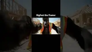 Bigfoot vlogging the experience #bigfoot #bigfootvlog #trending #trendingshorts #construction #2025
