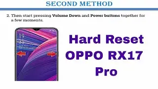 Hard Reset OPPO RX17 Pro