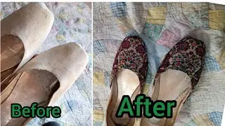 DIY Slippers: how to make slippers | khussa