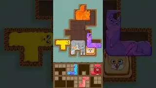 Puzzle Cats - Gameplay Walkthrough (iOS & Android) #shorts #games #funny