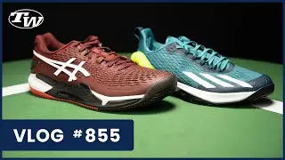 The best clay court tennis shoes & new adidas shoes (updated Ubersonic 4.1 & Barricade) - VLOG 855