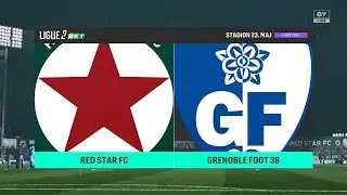 EA Sports FC 26 | Red Star vs Grenoble - Ligue 2 BKT | Gameplay PS5