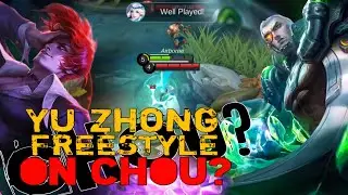 YU ZHONG OWNING OFFLANE | FREESTYLE CHOU | OFFLANE PLAY | ROTATION | #MobileLegends #mlbbcreatorcamp