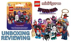 Unboxing LEGO&reg; Minifigures Spider-Man:Spider-Verse 71050
