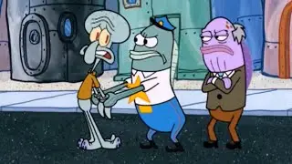 Squidward The Litterbug