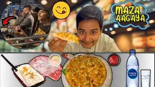 Alfredo Pasta & Bonfire Pizza Taste Test! 🍕🔥 | Junaid Ali Journey