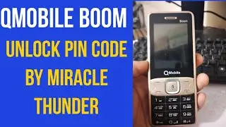 How to Unlock Qmobile boom keypad unlock With miracle thunder By Umer Mobile