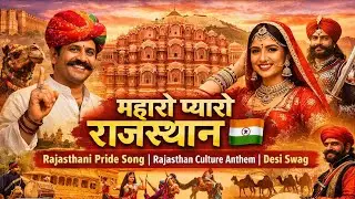 म्हारो प्यारो राजस्थान 🇮🇳 | Rajasthani Pride Song | Rajasthan Culture Anthem | Kamal Birda 
