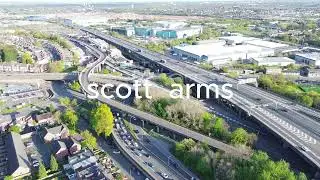 Birmingham spaghetti junction from the above #birmingham #uk #spaghetti #junction