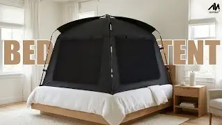 Need Privacy? The Ayamaya Bed Tent Creates a Quiet, 80% Blackout Escape