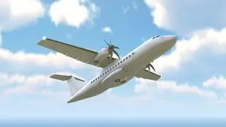 2024 Archipelago Bay RL-42 Crash - Animation || Turboprop Flight Simulator