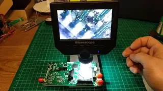 1 - 600X / 3.6MP High-definition LED Digital Microscope with 4.3-inch OLED Display