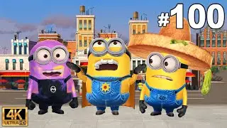 Minion Rush Vampire Minion Disguised Minion and Tortilla Minion at Downtown | LEVEL 434- 436 | 4K