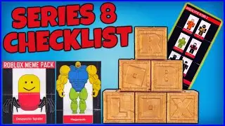 CHECKLIST for Roblox Toys SERIES 8! Meme Pack, Jailbreak Car