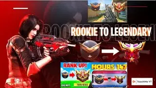 10 HOUR GAMEPLAY RANKED MATCH ROOKIE TO LEGENDARY in COD Mobile [TeachMe YT]