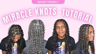 Balling on a Budget 💰 | Miracle Knots Tutorial Using Affordable Hair (Beginner-Friendly)