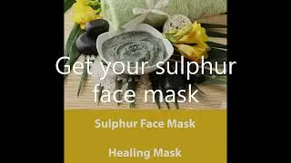 Sulphur Face Mask For Acne