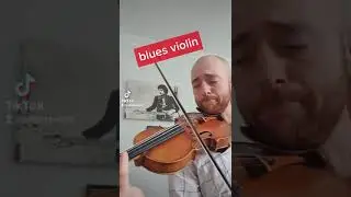 Blues Violin Lick #jazzviolin #bluesviolin #improvising #pentatonic