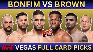 UFC Fight Night: Бонфим против Брауна &mdash; полный прогноз и анализ карда