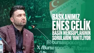 Başkanımız Enes Çelik Basın Mensuplarının Sorularını Yanıtlıyor