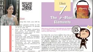 Ch 7 The p - block Elements Class 12 NCERT Audiobook | Inorganic Chemistry Class 12 NCERT Reading