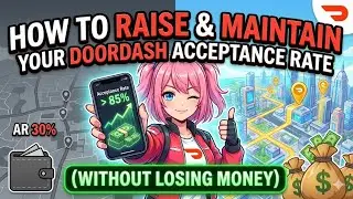 How to Raise & Maintain Your DoorDash Acceptance Rate (Without Losing Money)