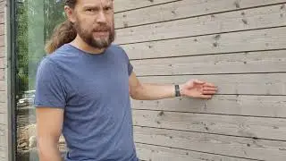 Husbygge del 28 - Behandlar huset med järnvitriol