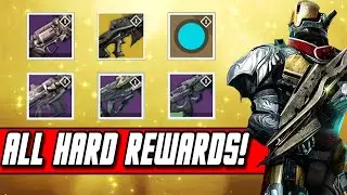 Destiny - All Hard Mode Weapons Gameplay - Crota's End Raid Reward Weapons Exotic/Legendary Upgrades