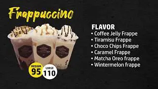 The Brew Authoritea  - Milk tea Menu Animation