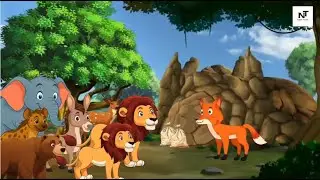 चोर लोमड़ी 🤪 और चतुर गधा 🫏 | Funny Animals Story | Hindi Cartoon Kahani | Bedtime Story for Kids