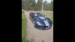 Corvette C7 Z51 Pfadt catted long tube headers sound clip 0-100
