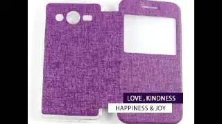 GGIT NP 1878 Flip Cover For Samsung G335H With Window