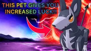 THIS PET GIVE YOU INCREASED LUCK! Fanglo Showcase! Roblox: Catch A Monster! 