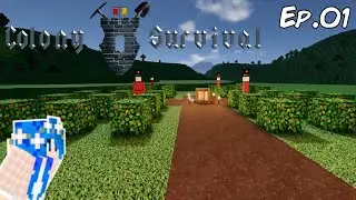 Derpy Kingdom Beginnings | Colony Survival | Ep.01