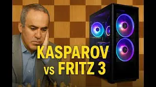 Kasparov vs Computer Fritz 3 | Relaxing Chess Game with Music