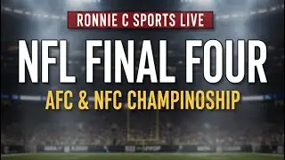 NFL Championship Sunday Preview + NBA & College Football Talk | Ronnie C Sports Matinee LIVE