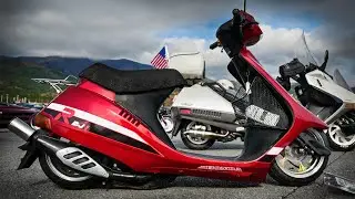 HONDA DJ-1R Custom Scooter #stancenation