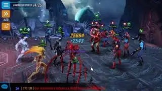 dark dimension 2 team symbiote/minn-erva