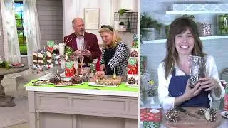 Mrs.Prindable's 8pc. Individual Caramel Apples w/ Holiday Gift Boxes on QVC