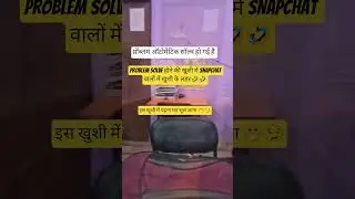 Snapchat Login problem solved successfully 🪔 / C14A Error code #motivation #snapchat #study