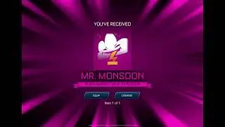 Getting mister monsoon for the first time!