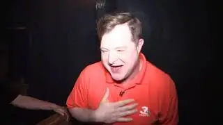 Reporter freaks out inside the Haunted Schoolhouse in Akron
