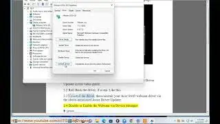 Fix Acer Swift webcam not detected on Windows laptop