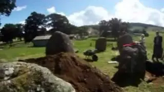 Stone Circle at Croft Moraig near Loch Tay , Scotland