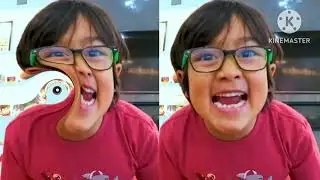 Ryan pretend play helps Daddy feel better | Ryan's World | Troll I don't draw funny parody