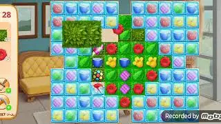 Home Cafe Прохождение игры уровень #287.Три в Ряд
