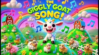 The Giggly Goat Song! 🐐 | Animal Sounds and Fun Kids Song
