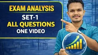 Set-1 All Questions 🔥 One Video | Class 8 Scholarship | Class 7 Scholarship | 